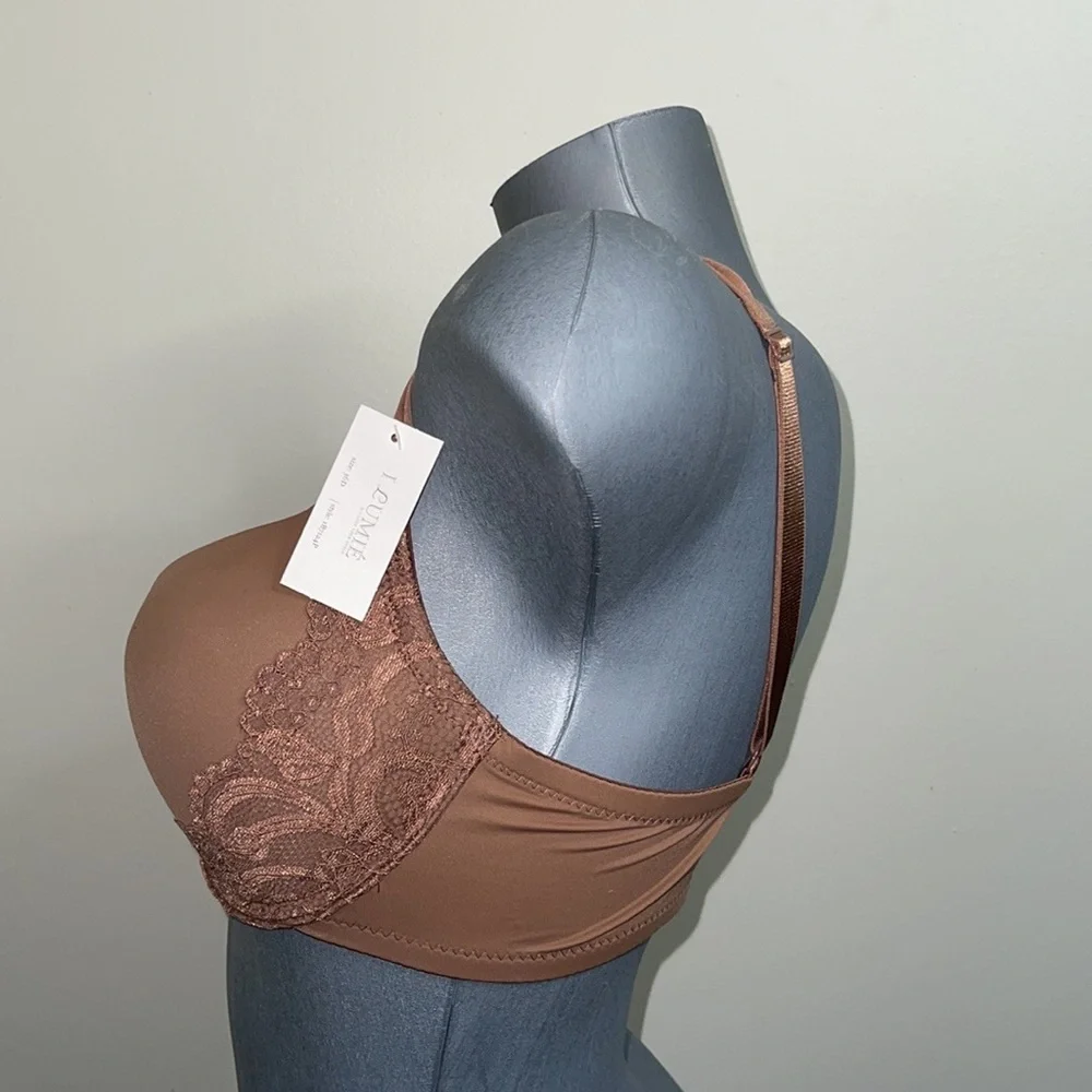 Bundle 3 Pieces  Comfort Fit Push Up Padded T- Shirt 3 Hooks Bra Cup D & DD.